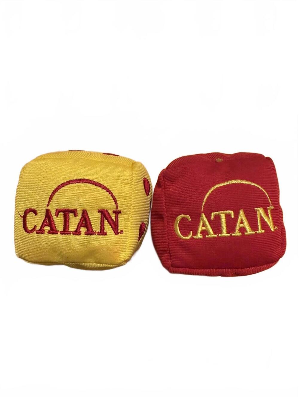 Settlers Of Catan Plush Style Novelty Dice Rare Promo / Car